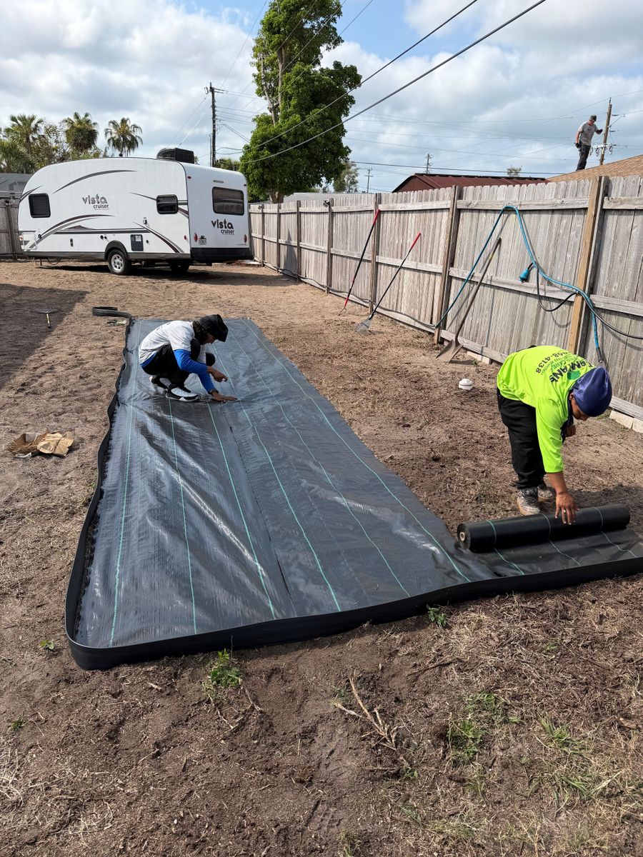 SOD Installation for Damian’s Tree Care in Sarasota, FL