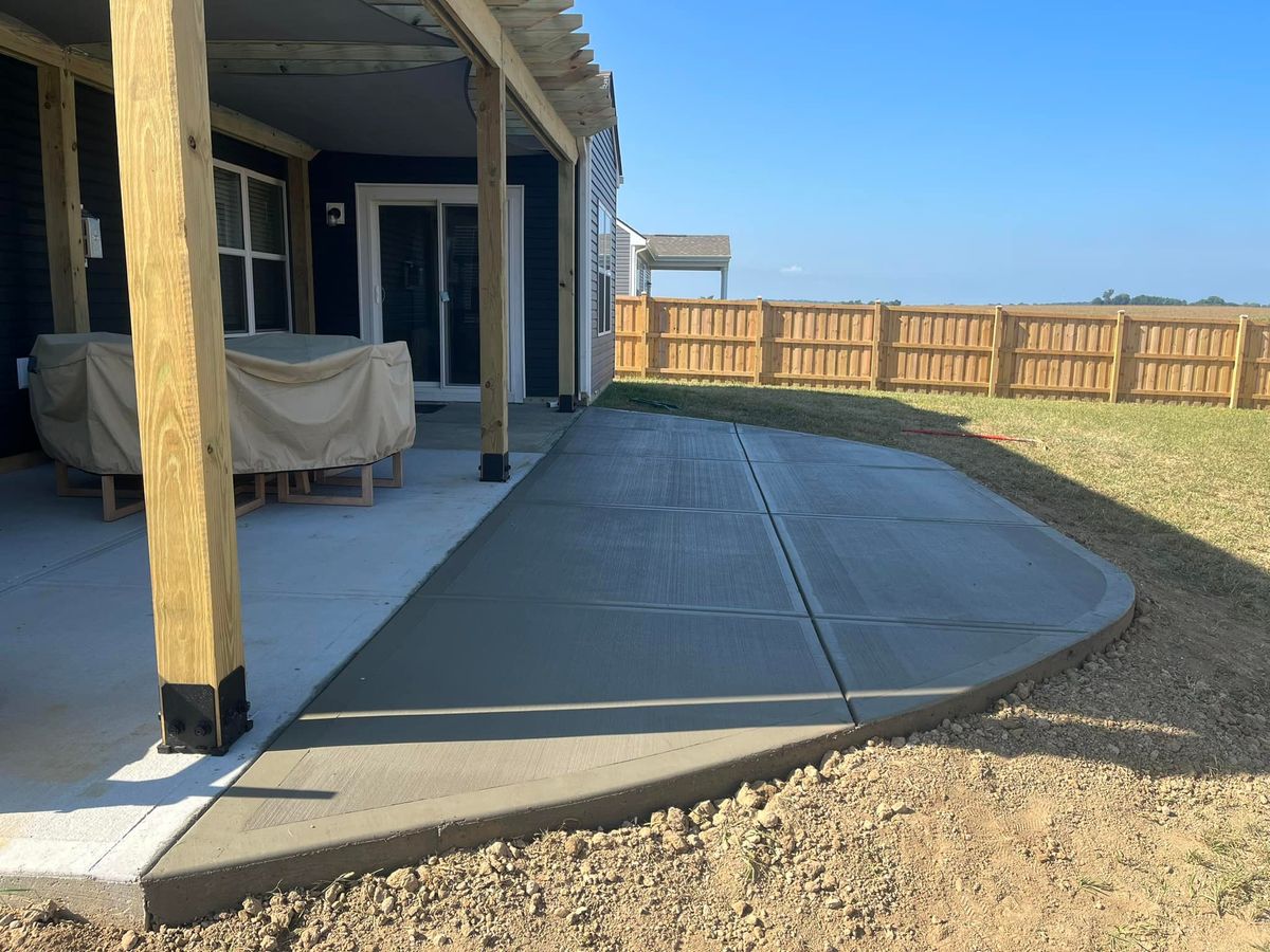 Driveway Construction for Fabian's Concrete in Indianapolis, IN