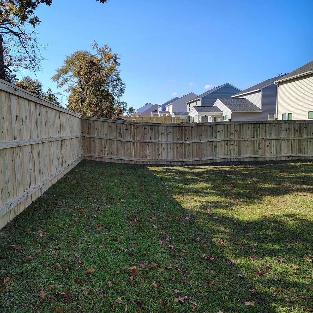 Fence Installation for JB Nealy Fence in Elgin, SC