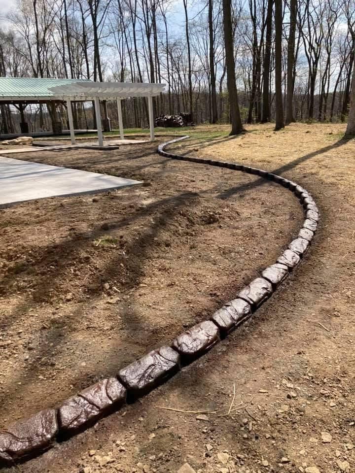 Landscape Curbing for Dust Till Dawn Lawn in London, Kentucky