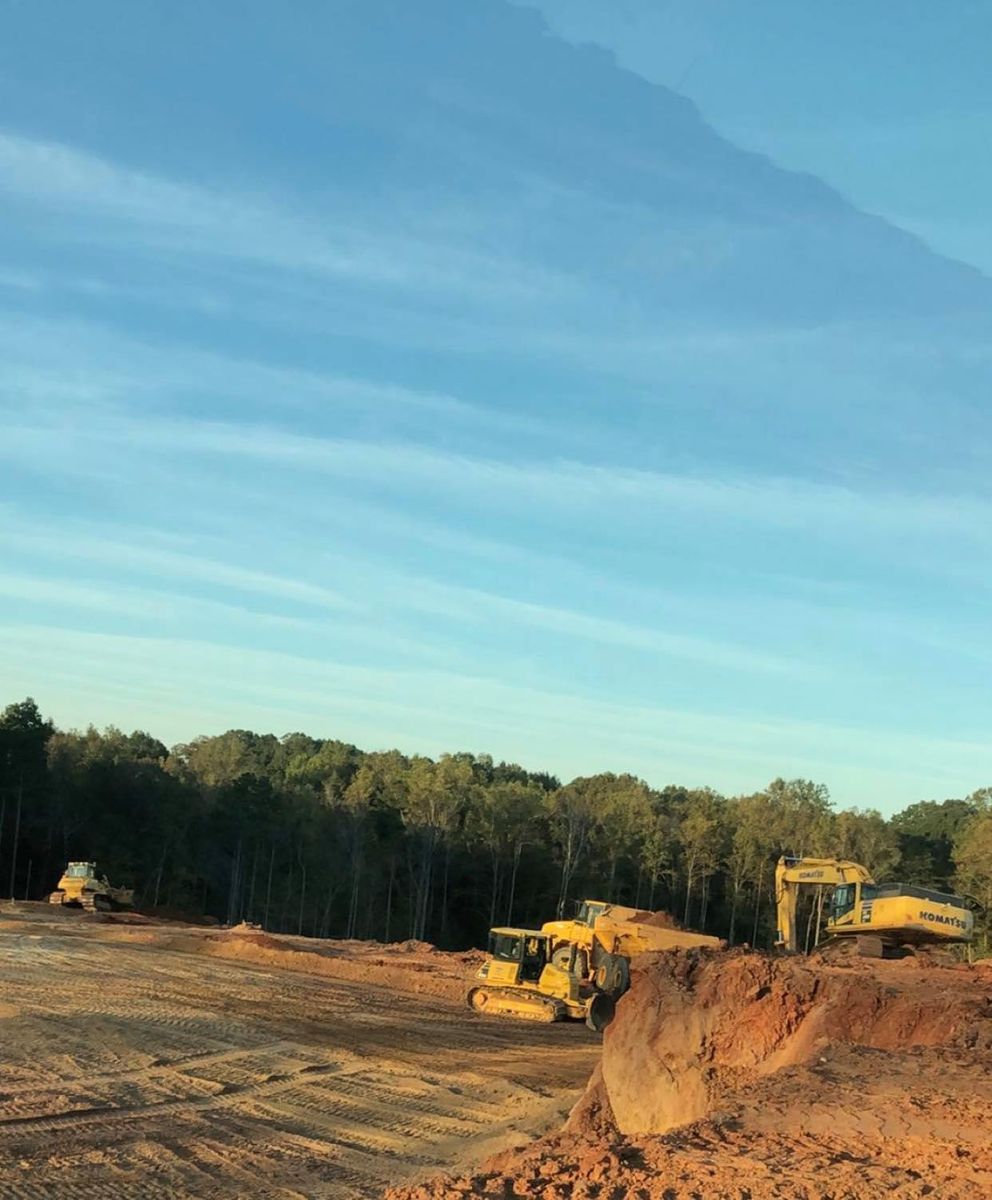 Land Grading for Twins Grading in Spartanburg County, SC