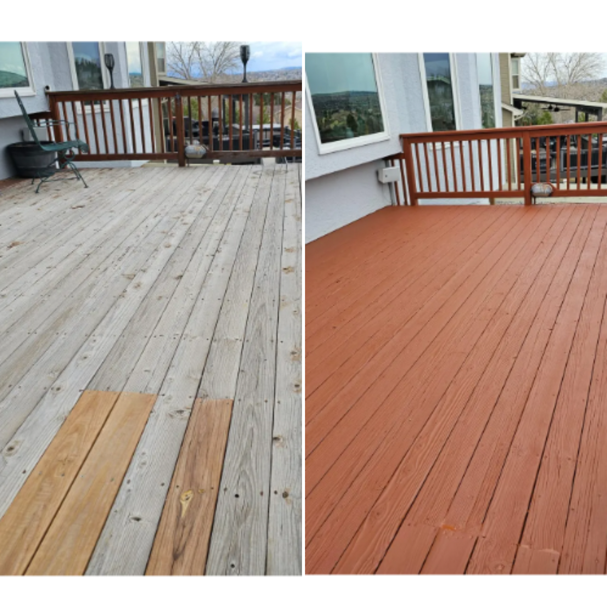 Staining Services for SqFt Painting in Houston, TX