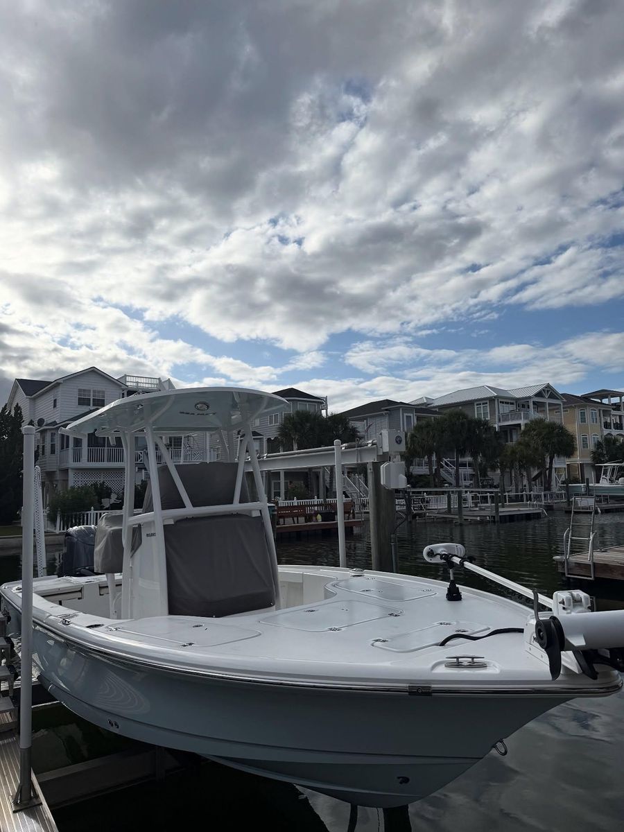 Boat Detail for Relentless Shine Mobile Detailing in Calabash, NC