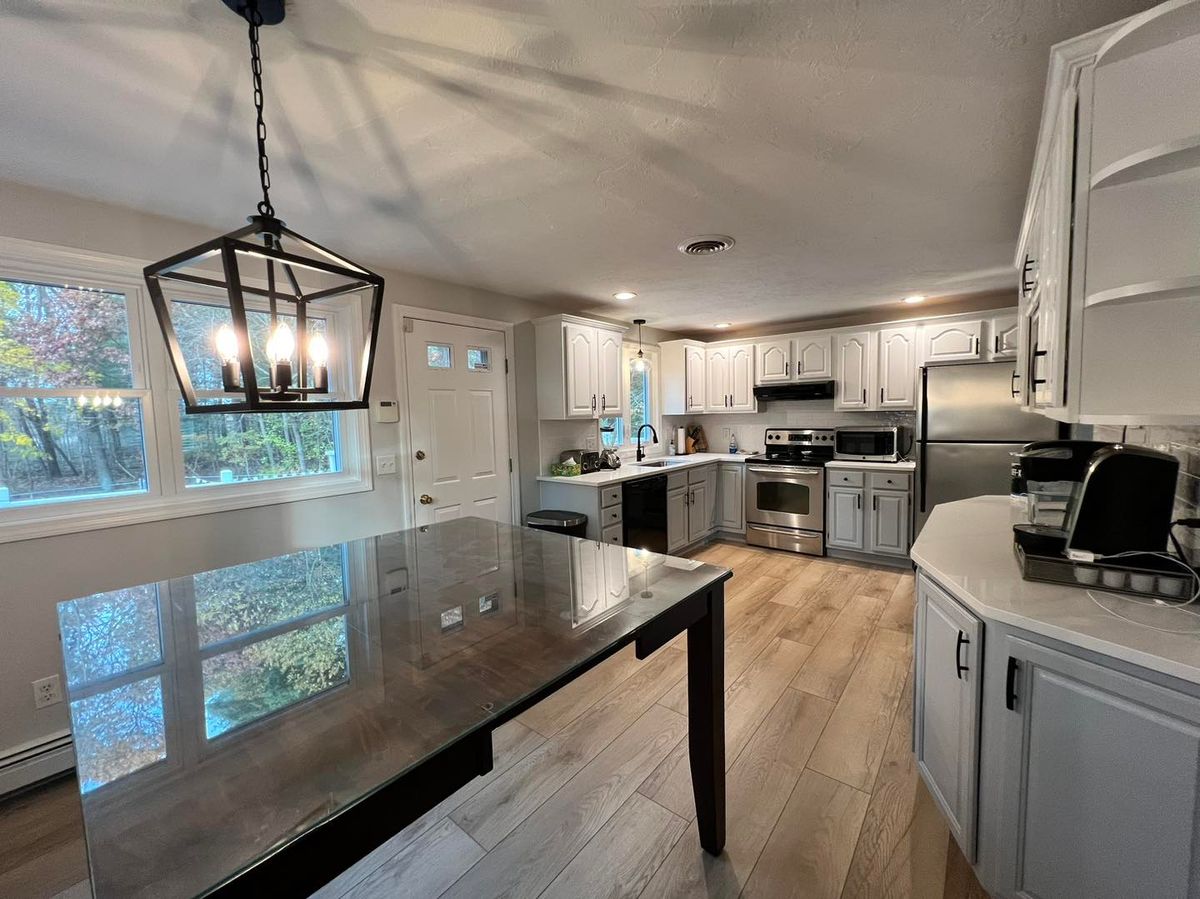 Kitchen and Cabinet Refinishing for Littlefield Painting in Brockton, MA