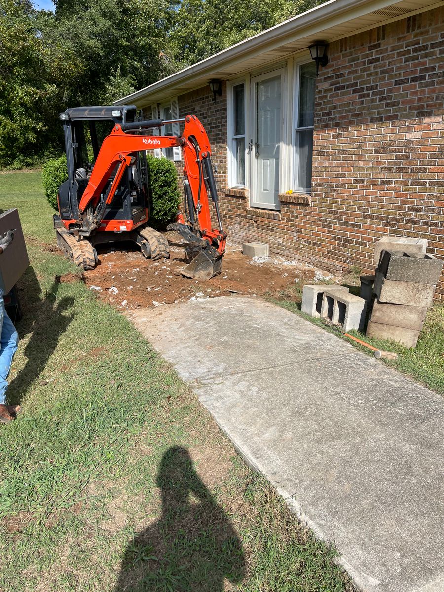 Grading for 360 Grading and Concrete in Bremen, GA