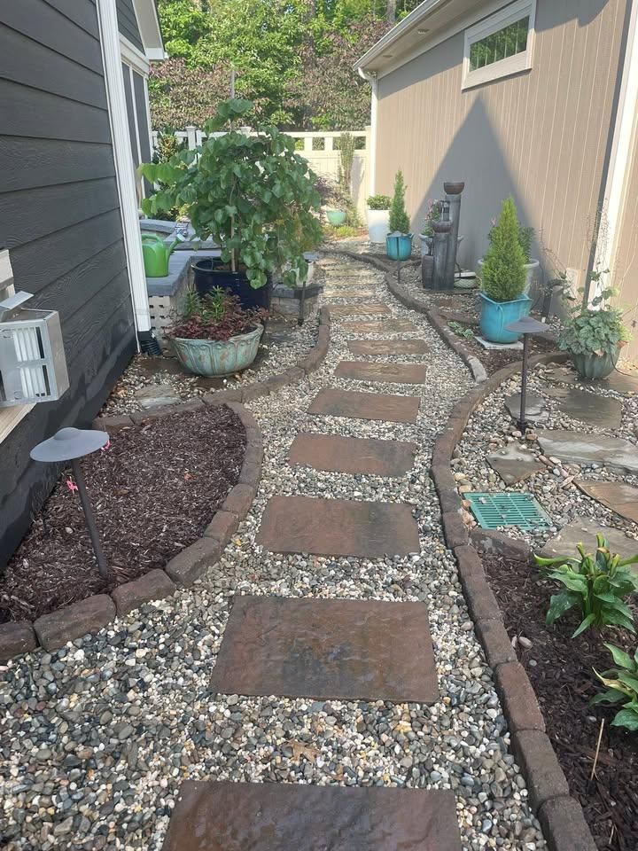 Hardscape Installation for J’s Developers LLC Welding and Landscaping in Monroe, NC