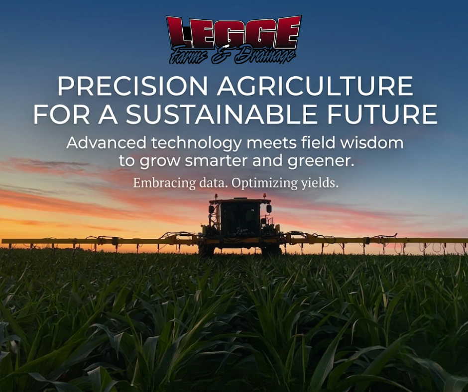 Farming for Legge Farms and Drainage in Garner, IA