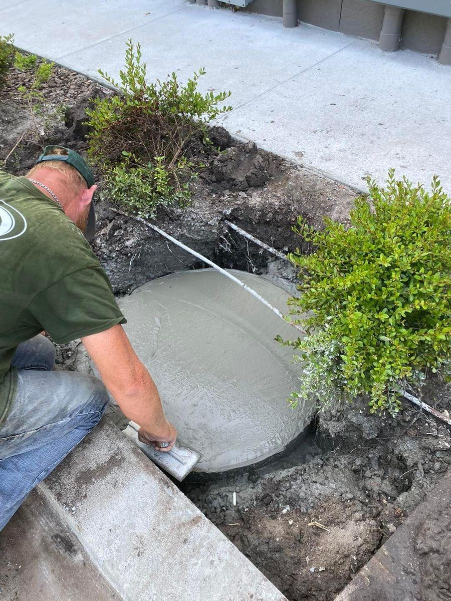 Bollards for Green Hammer Concrete in Palm Bay, Florida