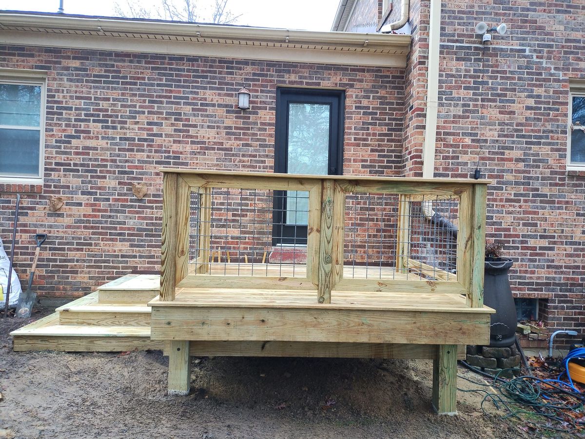 Carpentry for R. Longoria Constructions in Cheverly, MD