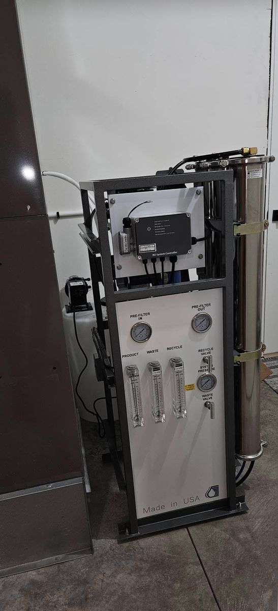 Reverse Osmosis System Installation for The Water Guy in Roundup, MT