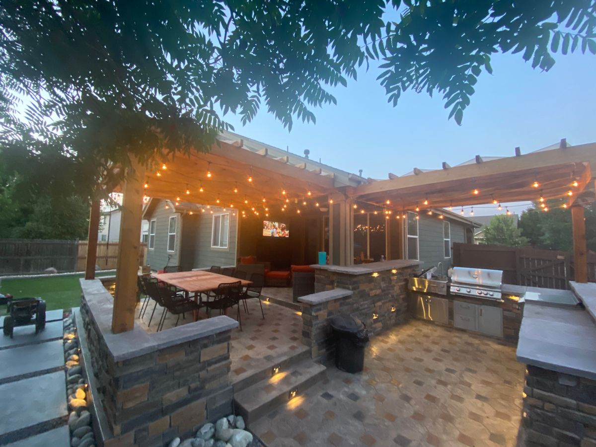 Patio Design & Installation for B&M Concrete LLC in Longmont, CO