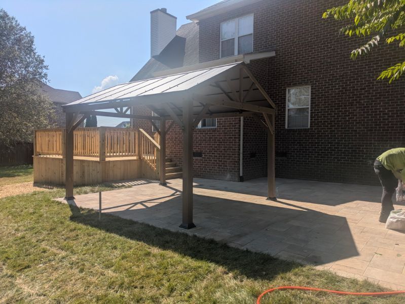 Patio Design & Construction for Green Ventures Landscaping in Williamson County, TN