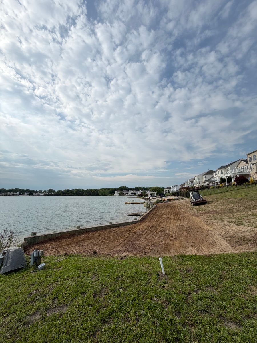 Grading for G1 Excavation LLC in Titusville, NJ