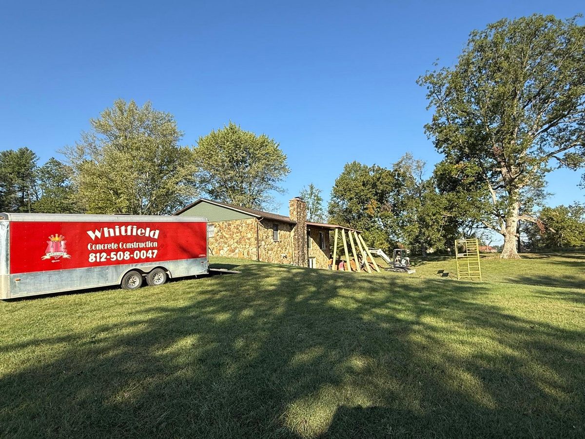 Driveways & Sidewalks for Whitfield Concrete Construction in Solsberry, IN