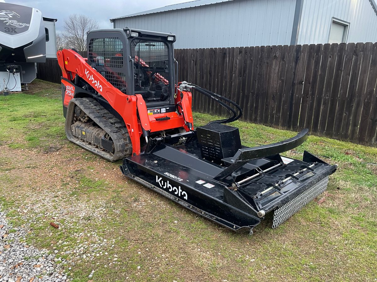 Bush Hogging for Gibby's Home and Land Services in Memphis, TN