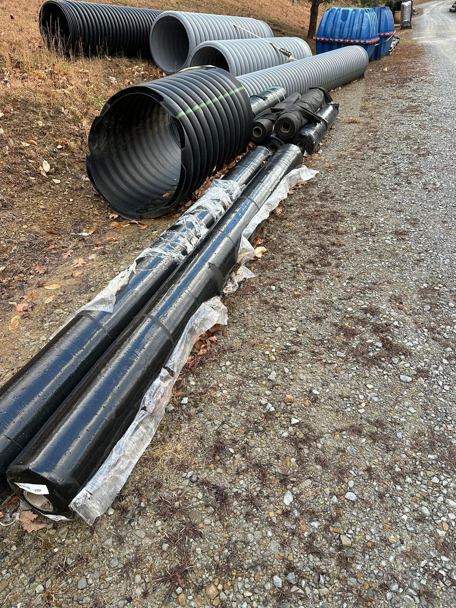 Sale of hdpe waterline for SNL AERATION in Pecks Mill,,  WV