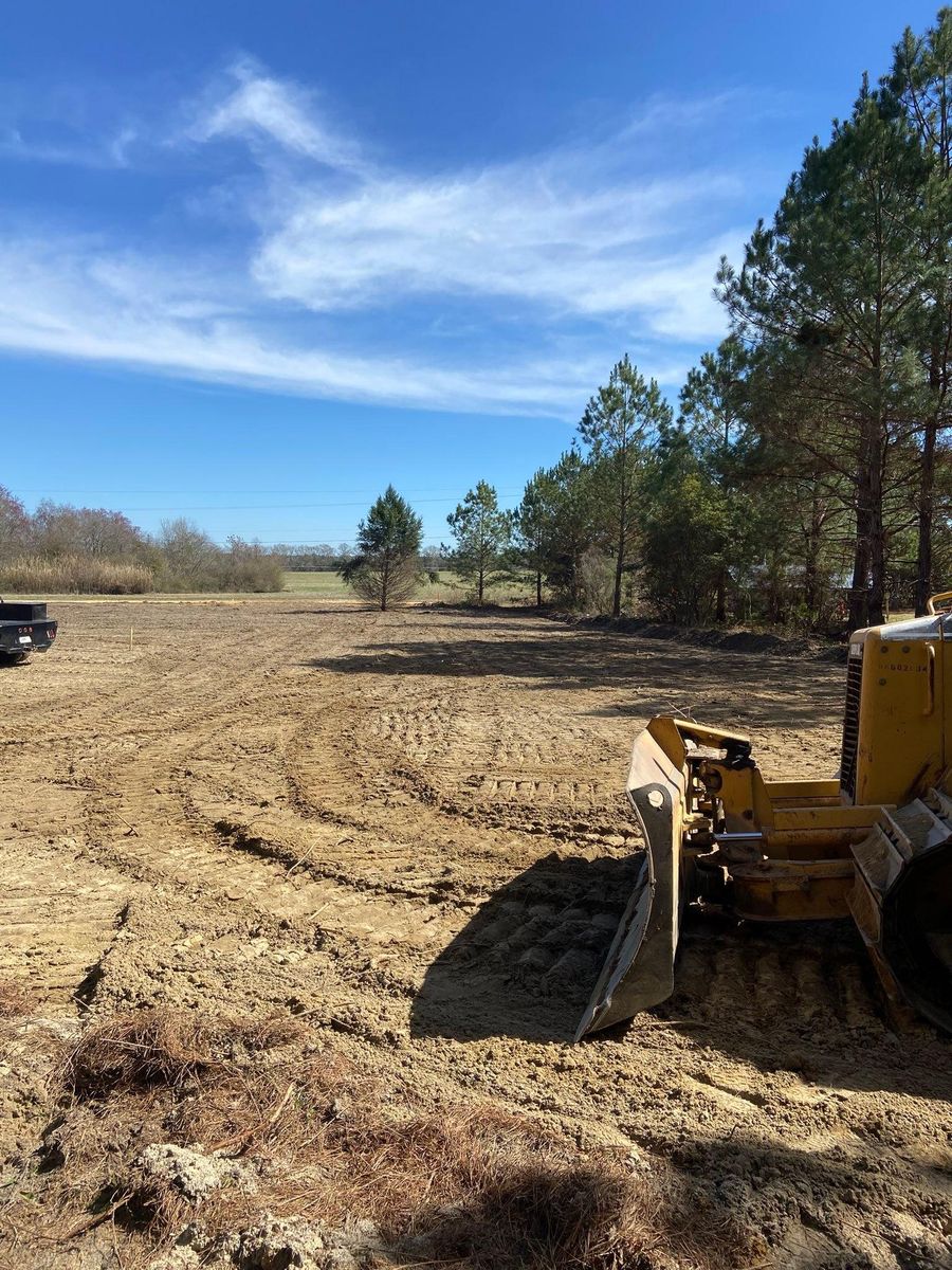 Dirt Work for Rogers Land Services in Hawkinsville, GA