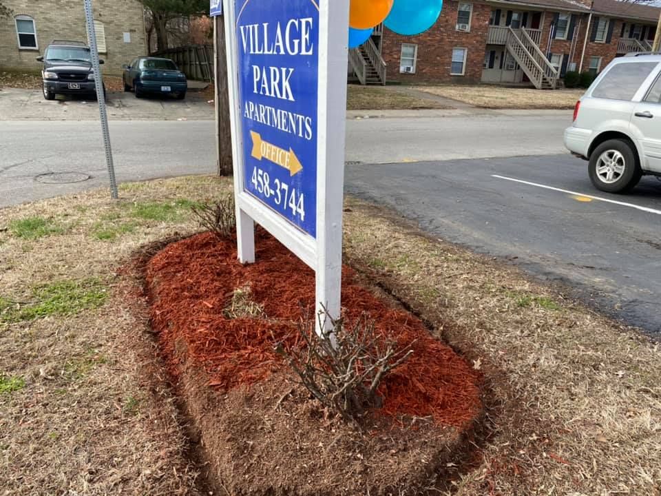 Mulch Installation for Evolutions Property Maintenance in Louisville, KY