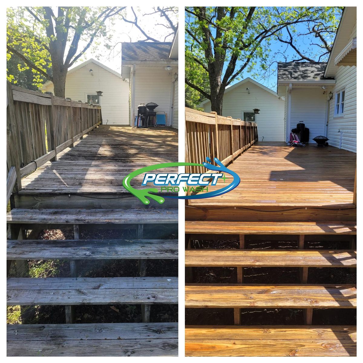 Deck & Patio Cleaning for Perfect Pro Wash in Anniston, AL