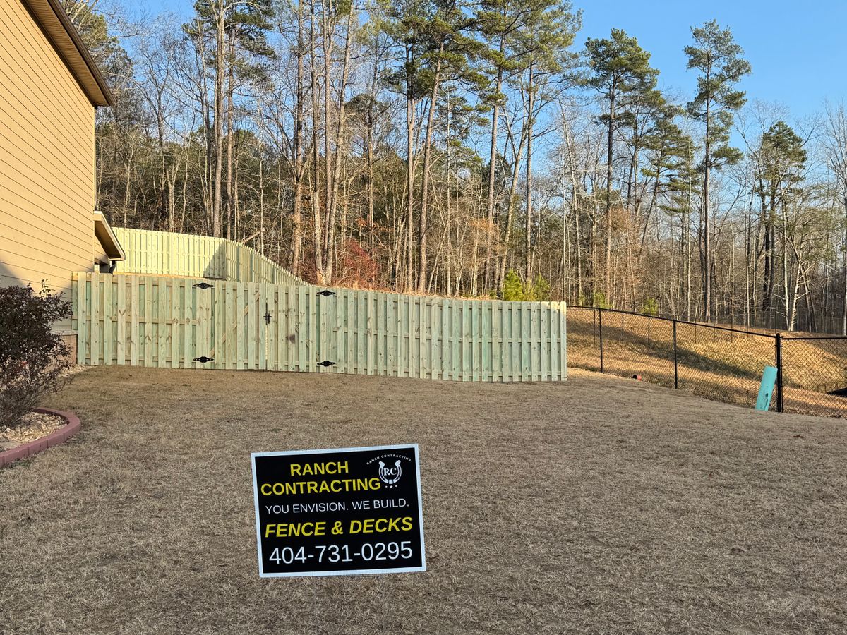 Deck Installation for Ranch Contracting LLC in Atlanta, GA