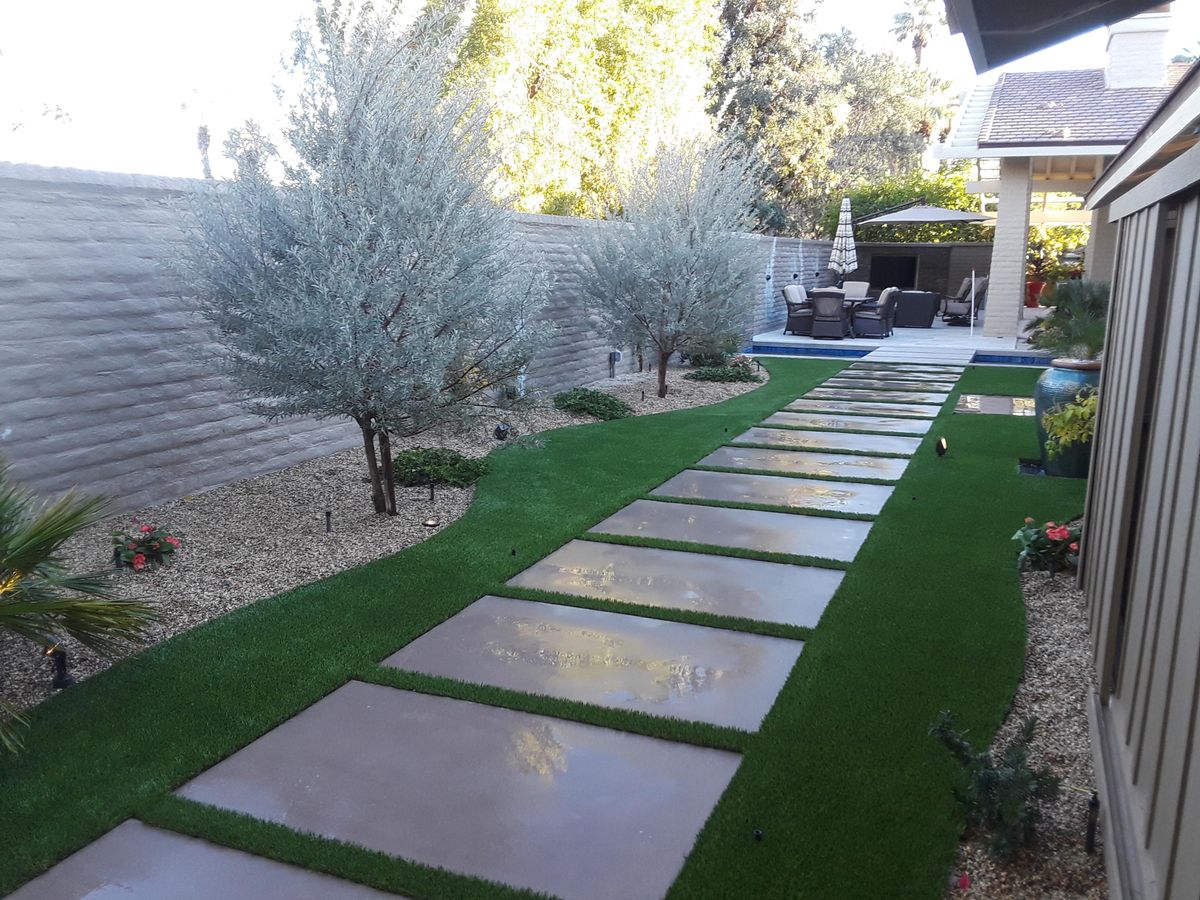 Concrete Work for EG Landscape in Coachella Valley, CA