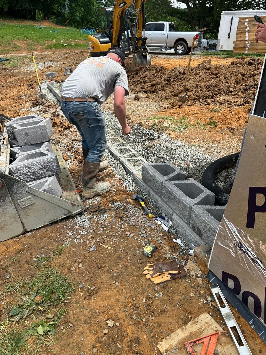 Hardscape Installation for Trophy Ridge Grading & Hauling in Mountain City, TN