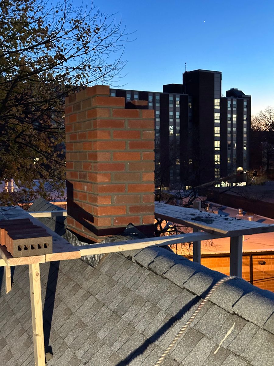 Chimney Services for All For U Roofing & Masonry in Boston, MA
