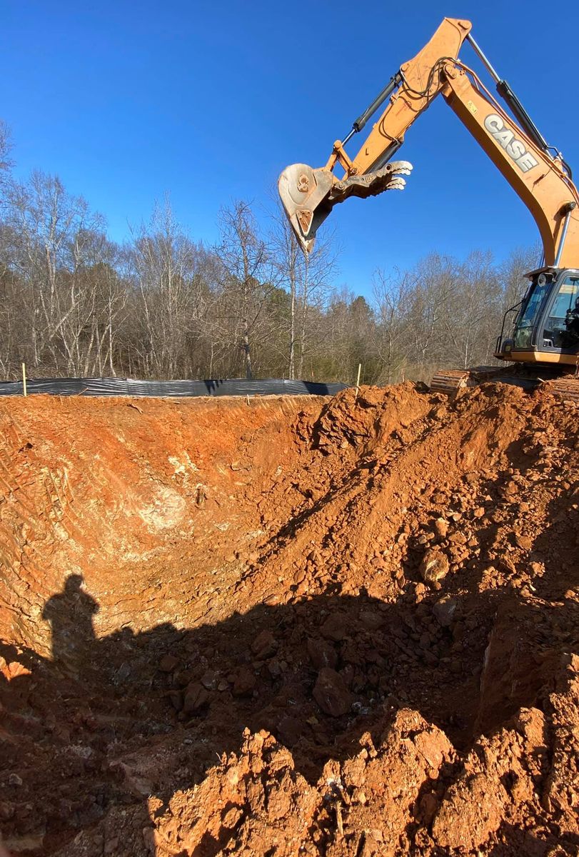 Residential & Commercial Excavation for Twins Grading in Spartanburg County, SC