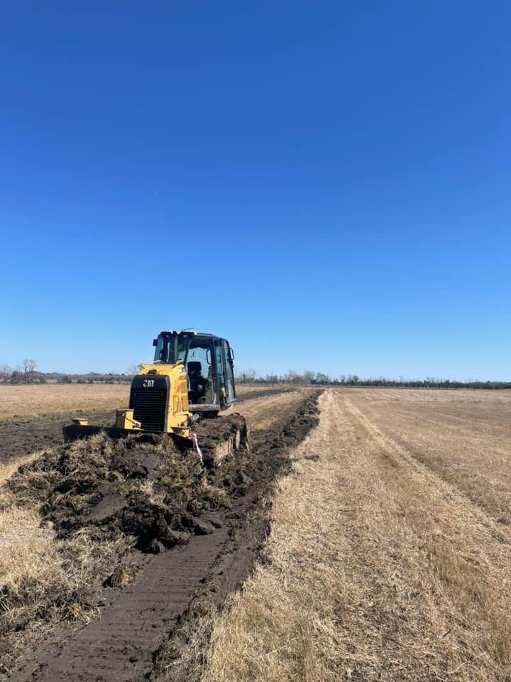 Site Preparation for Deriso Construction in Huffman, TX