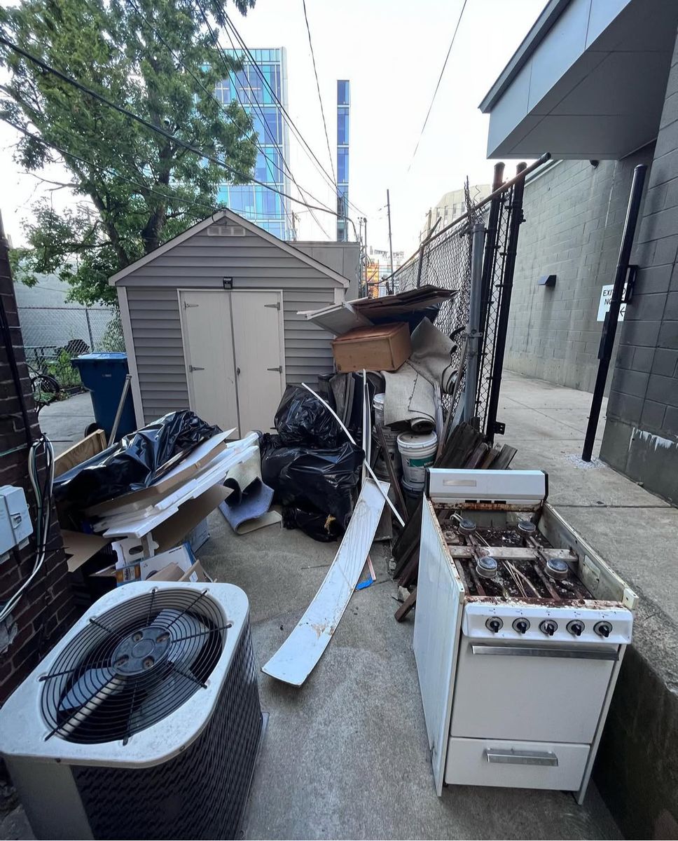 Junk Removal for Neisser Construction in Philadelphia, PA