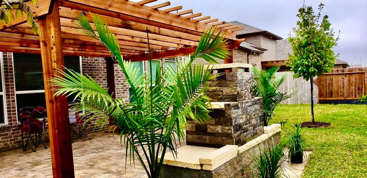 Mulch Installation for Full Armor Landscapes in League City, TX