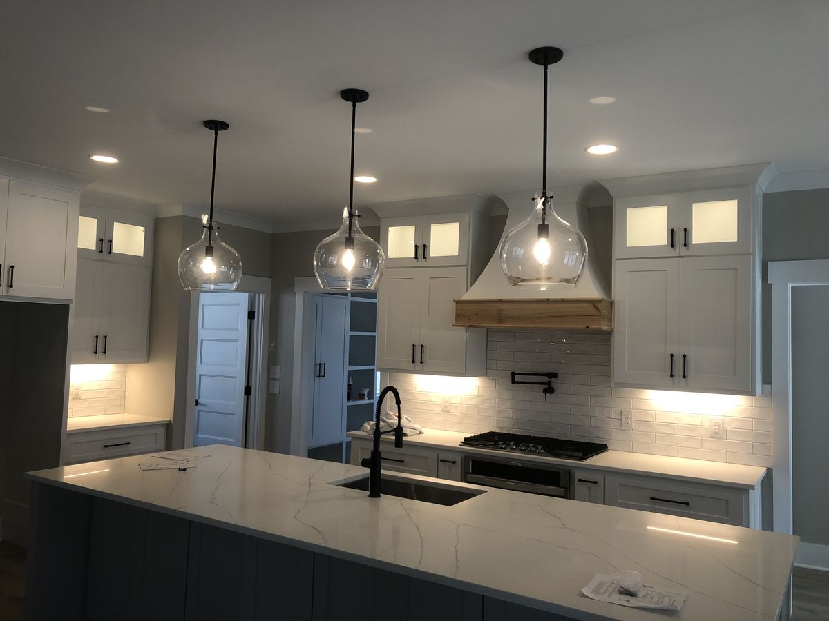 Lighting Installation for C&M Electric Service in Clayton, NC