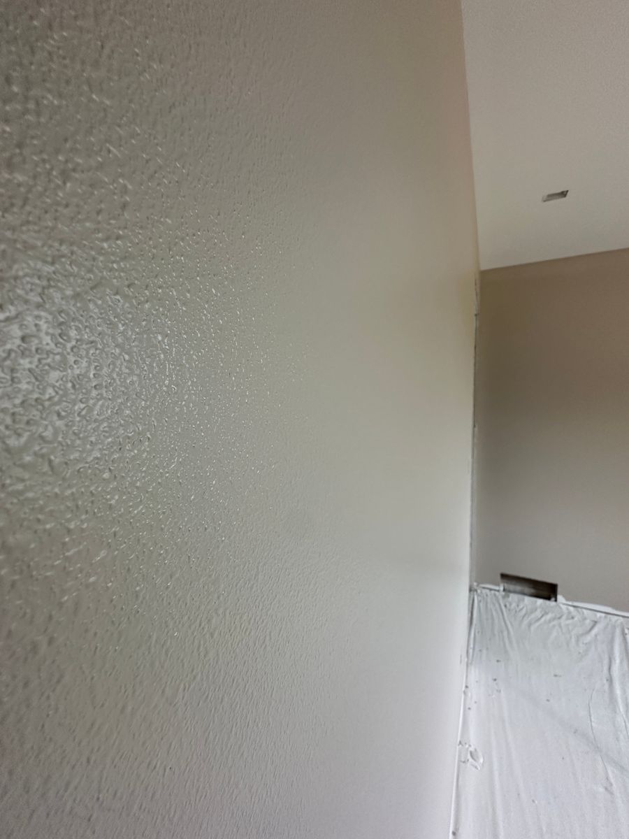 Texture Application for Vazquez Drywall in Trempealeau County, WI