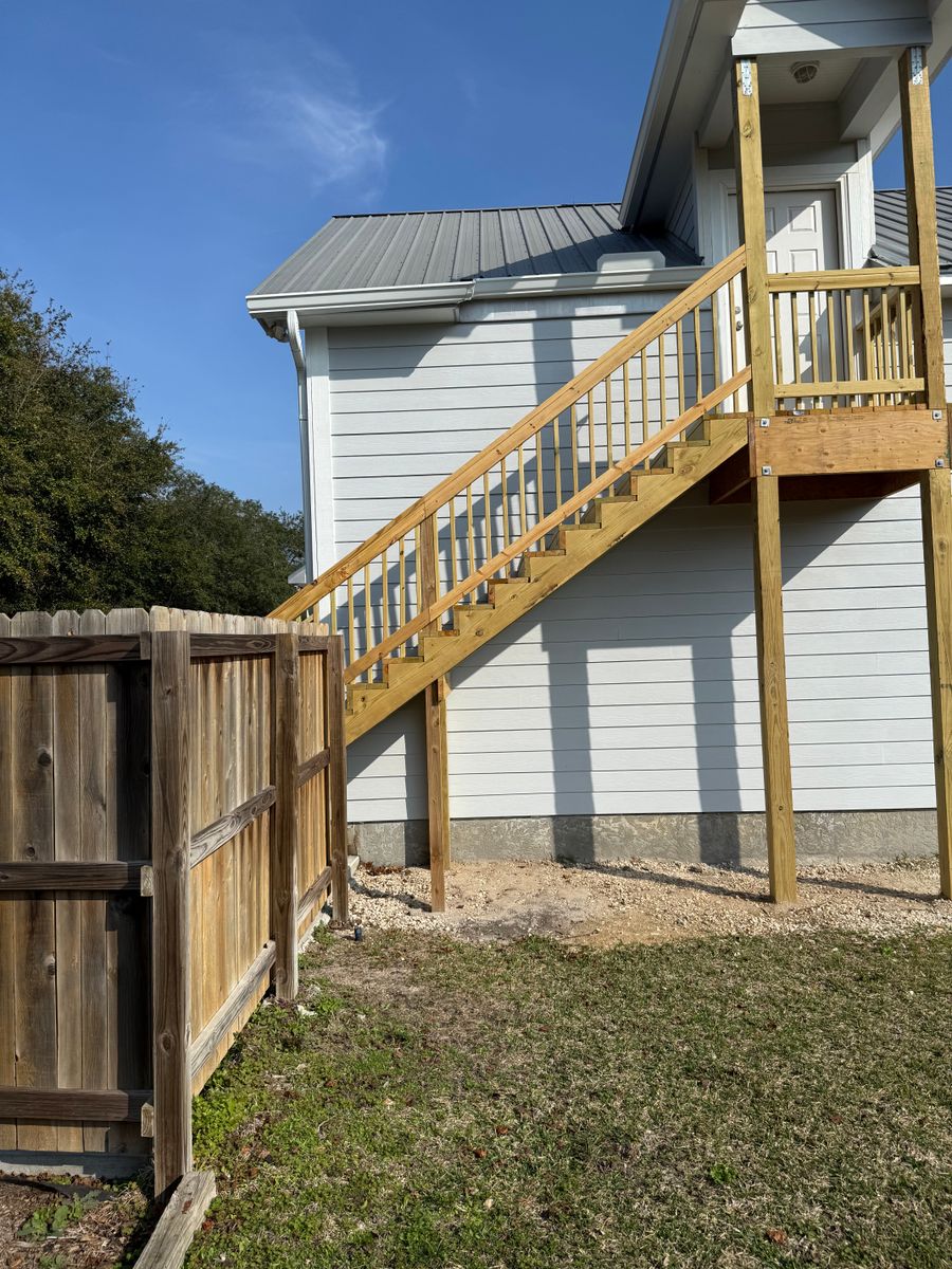 Carpentry for JPH Builders Inc. in Milton, FL