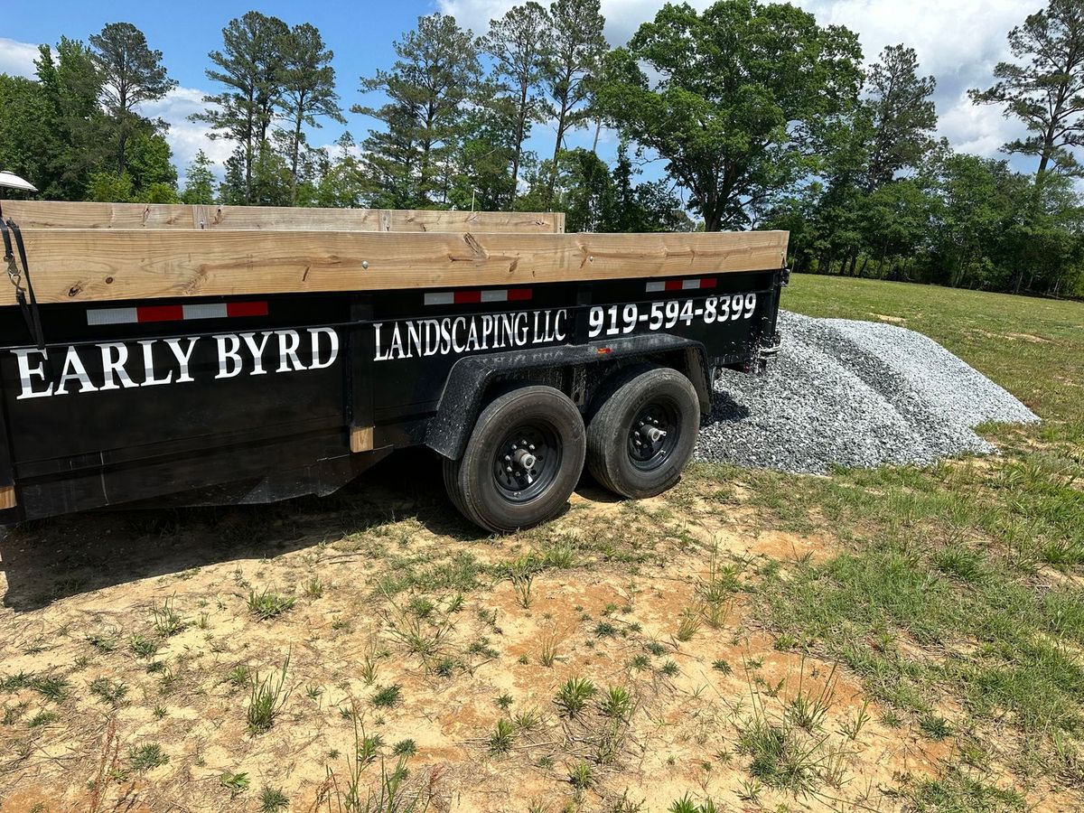 Material Delivery for Southern Stronghold Earthworks in Benson, NC