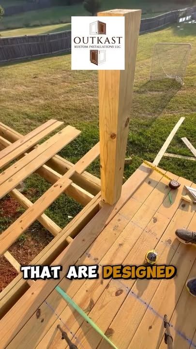 Deck Installation for Outkast Kustom in Lexington, SC