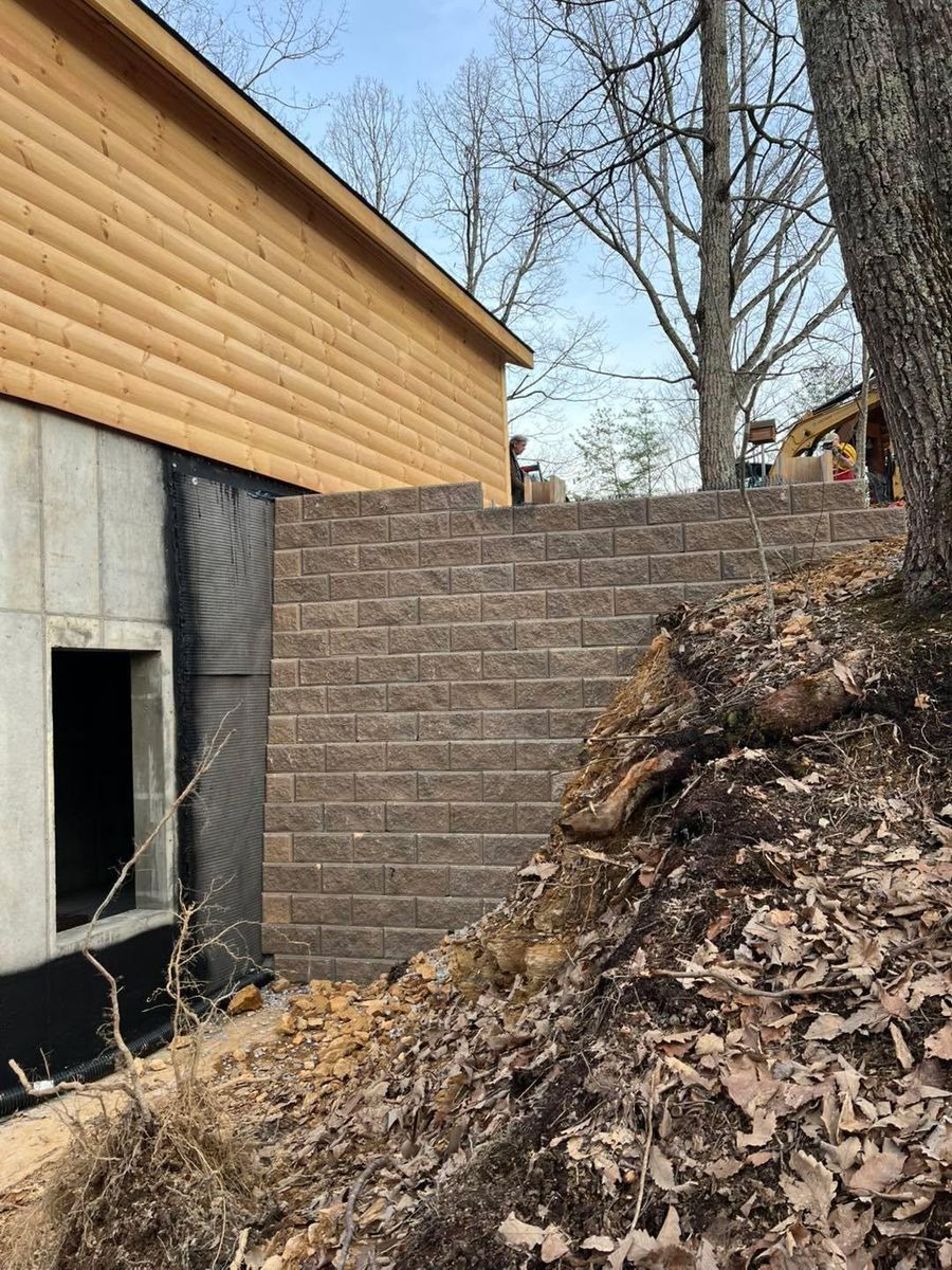 Site Preparation for Grayson Groundworks in Sevierville, TN