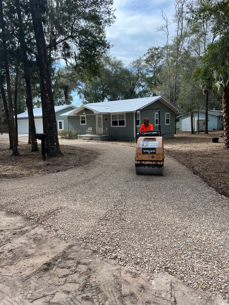 Driveway Installation for Roberts Lawn & Landscape in Cross City, FL