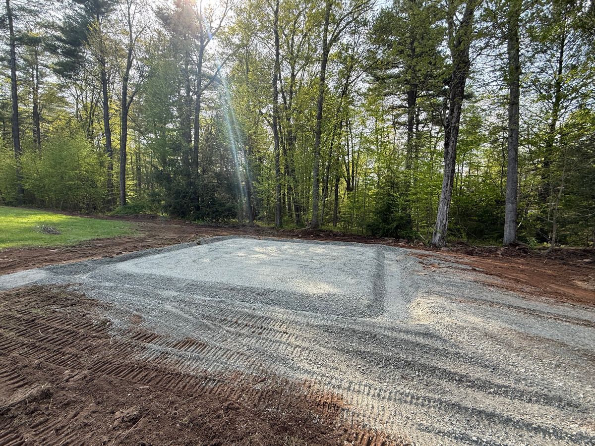 Excavation & Grading for Lennon Land Management in Suffield, CT