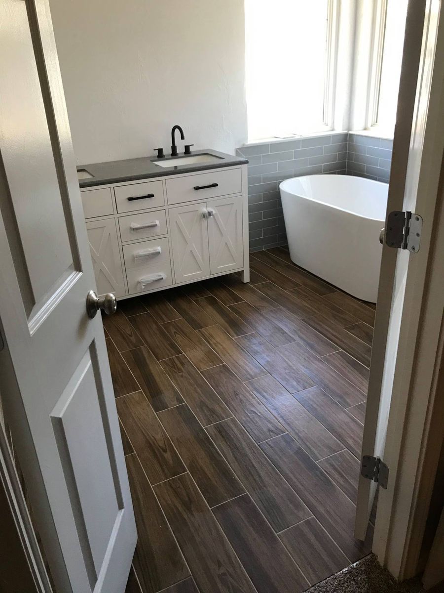 Bathroom Renovation for Browner's Construction in Carrollton, TX