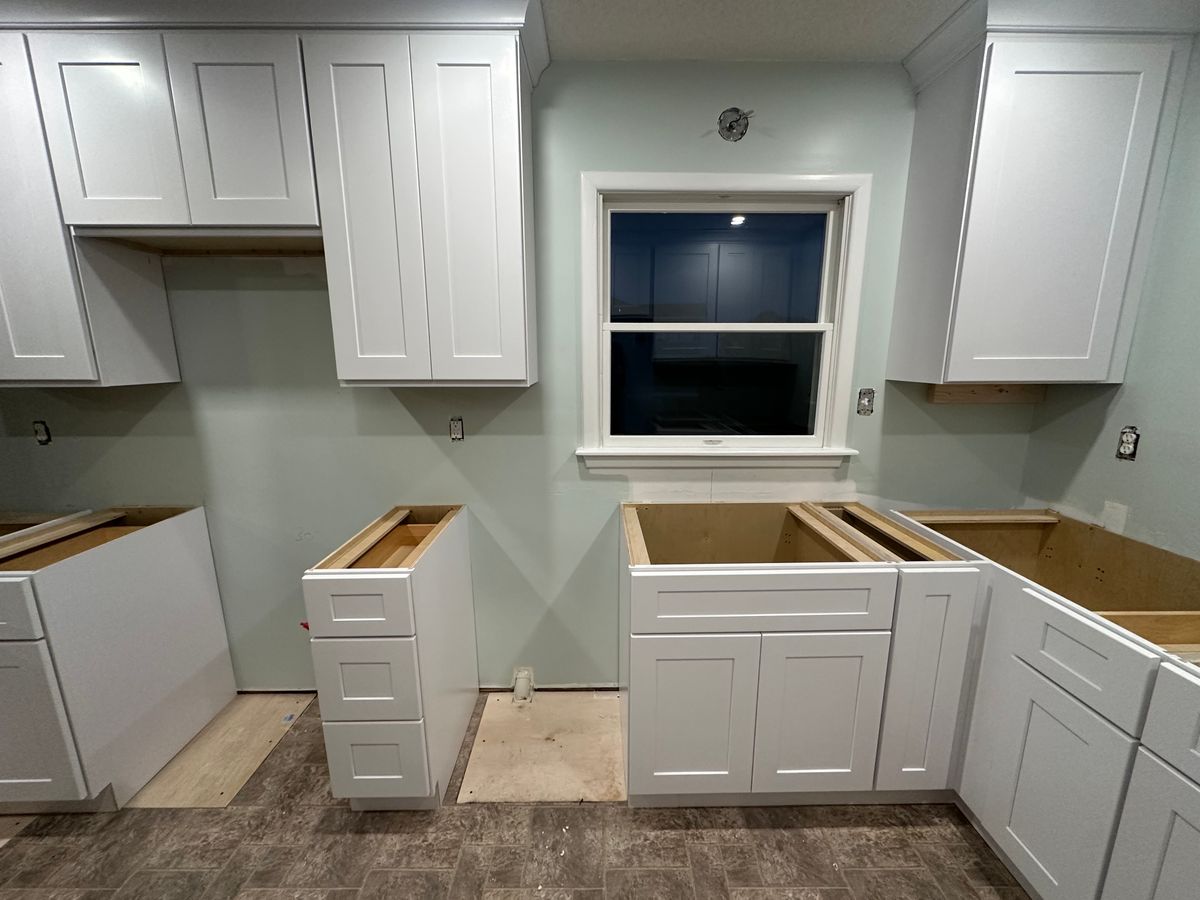 Kitchen Renovation for Salt Side Construction in The Outer Banks, NC