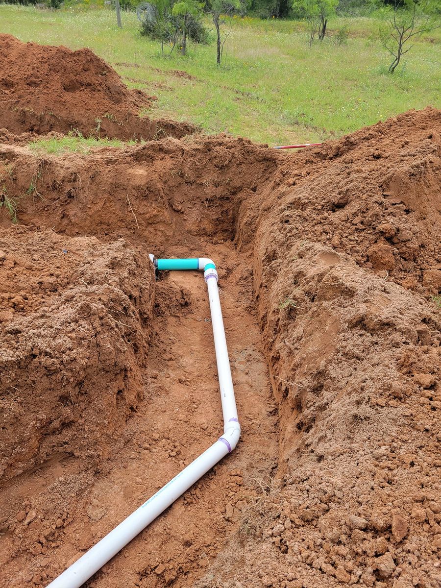 Sewer Line Repair for Hartcraft Septic Systems LLC in Fredericksburg,  TX