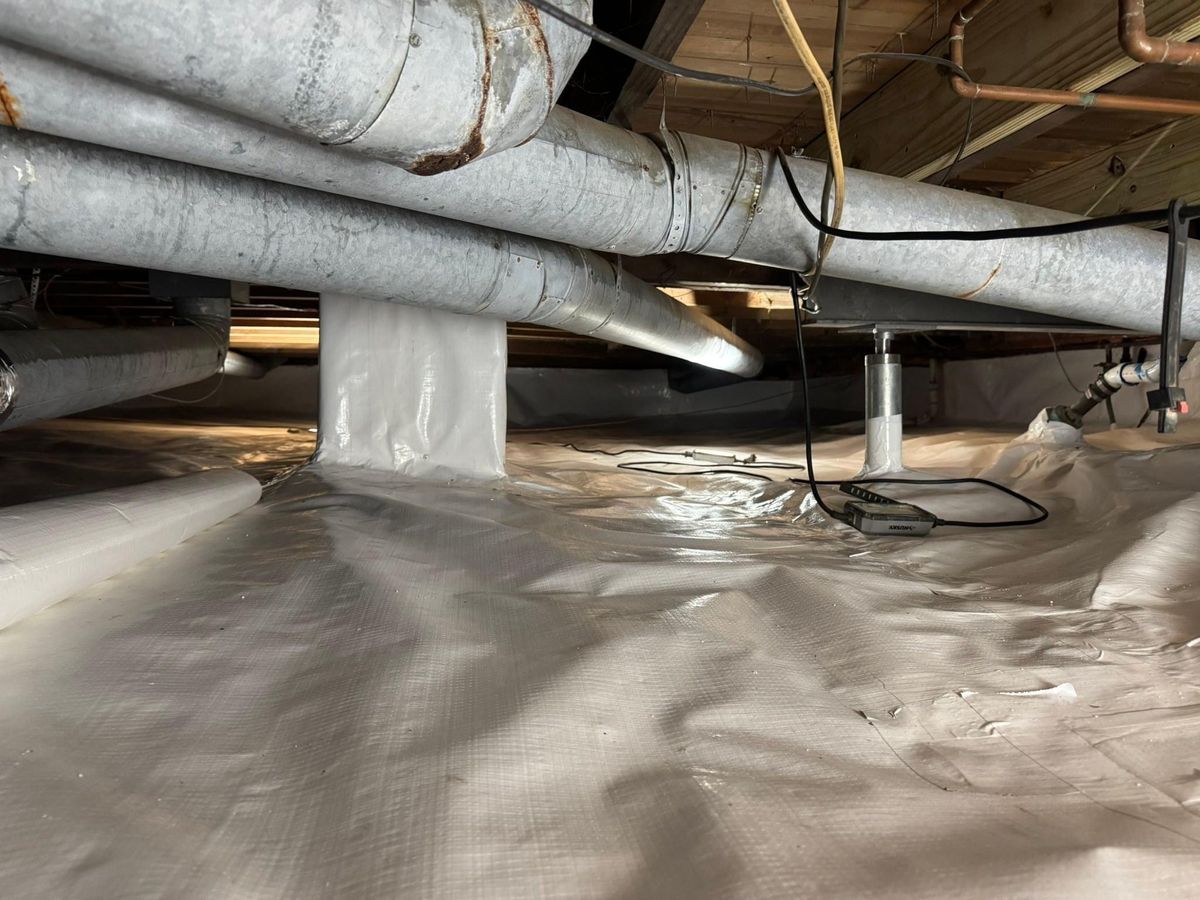 Crawlspace Encapsulation for The Guys Landscaping & Foundation Repairs LLC in Trenton, MI
