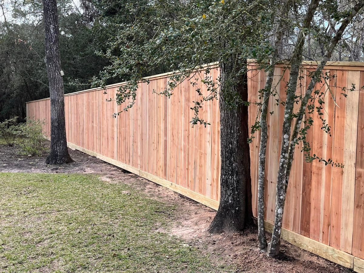 Privacy fences for LEGA Home Improvements LLC in Magnolia, TX