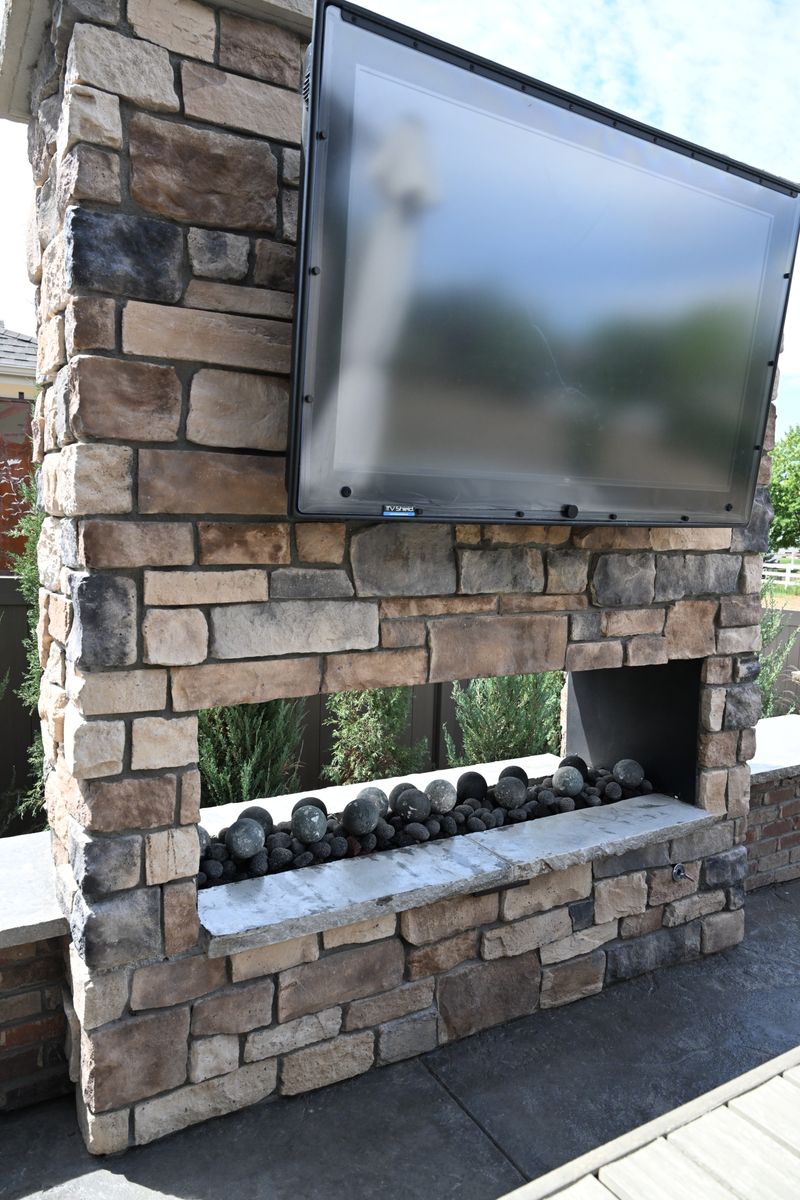 Outdoor Spaces for C. POWERS MASONRY in Loveland, CO