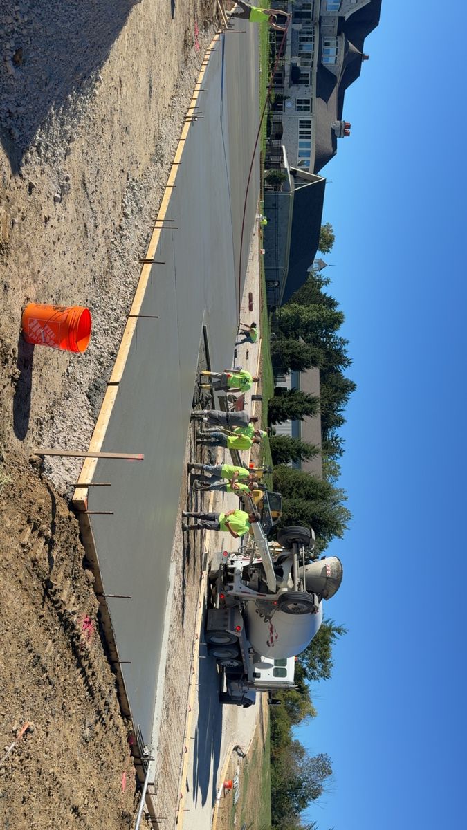 Concrete for Creekbend Excavating in Burbank, OH