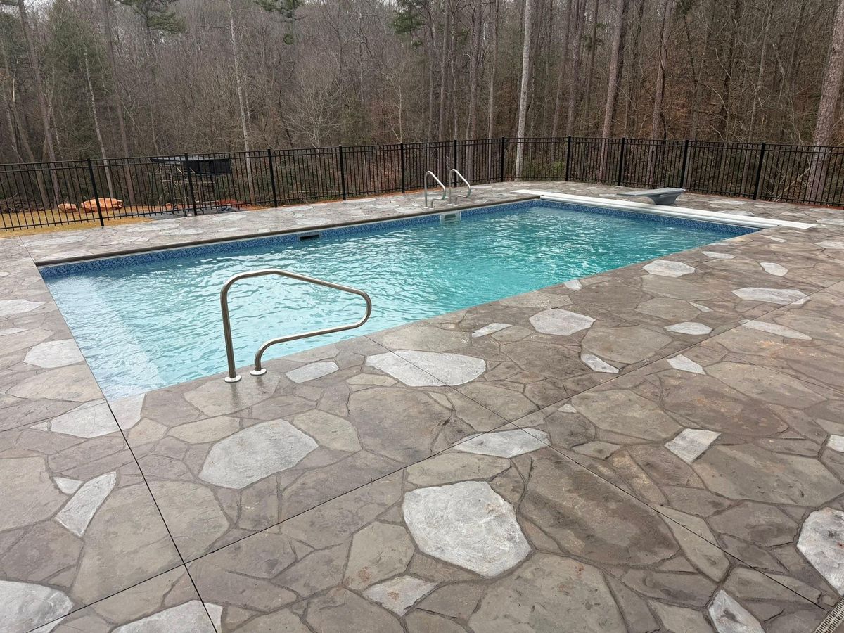 Custom Pool Design for ZRS Pools and Construction in Granite Falls, NC