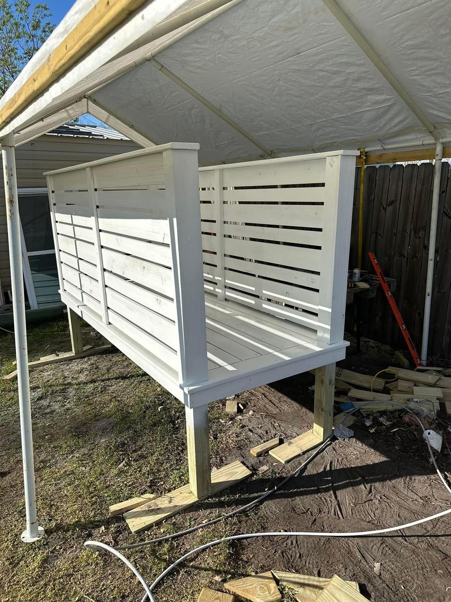 Wood working and carpentry for Everything for the Home Inc. in Destin, FL