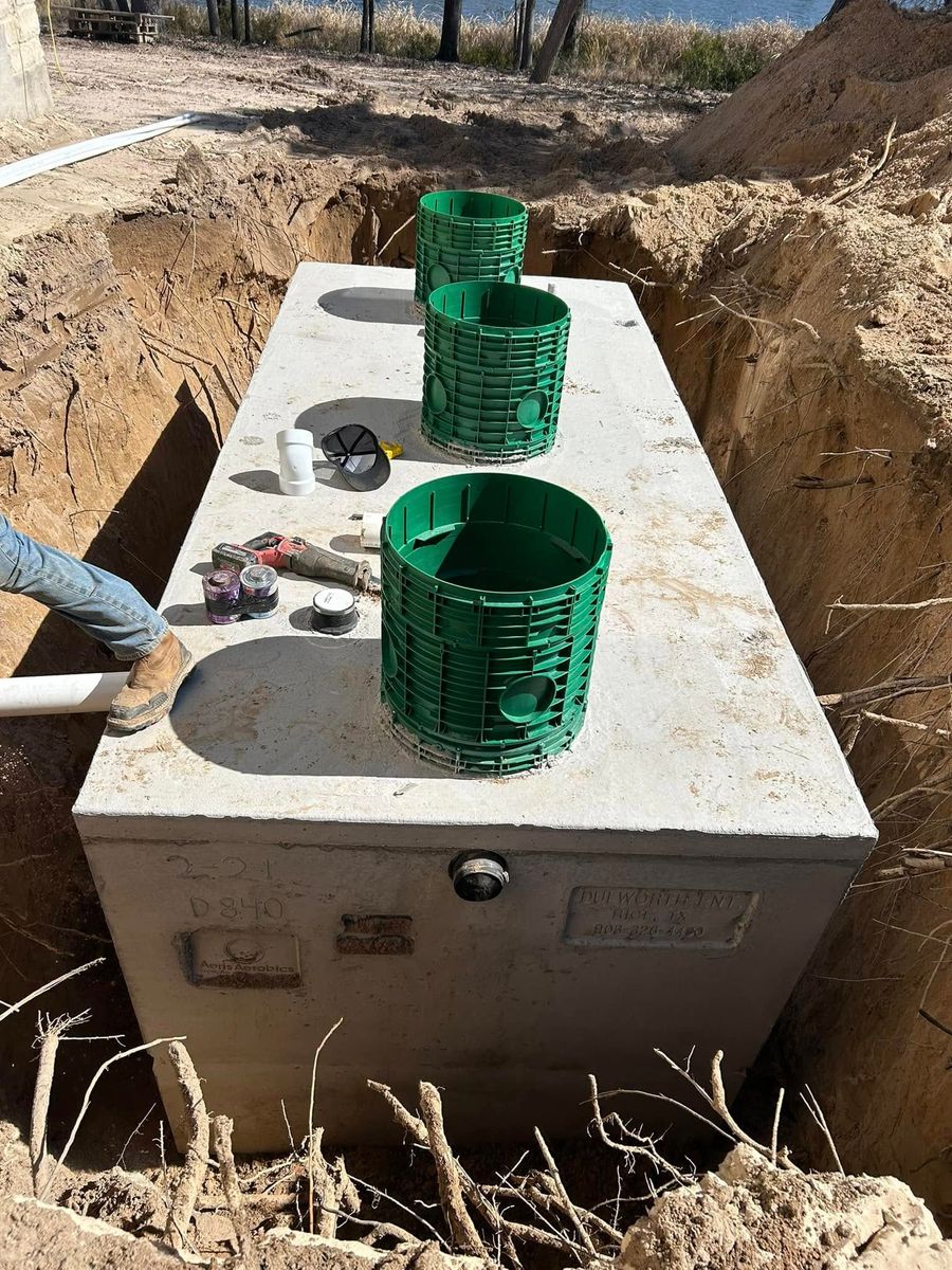 Septic System Installation for Martin Septic  in Athens, TX