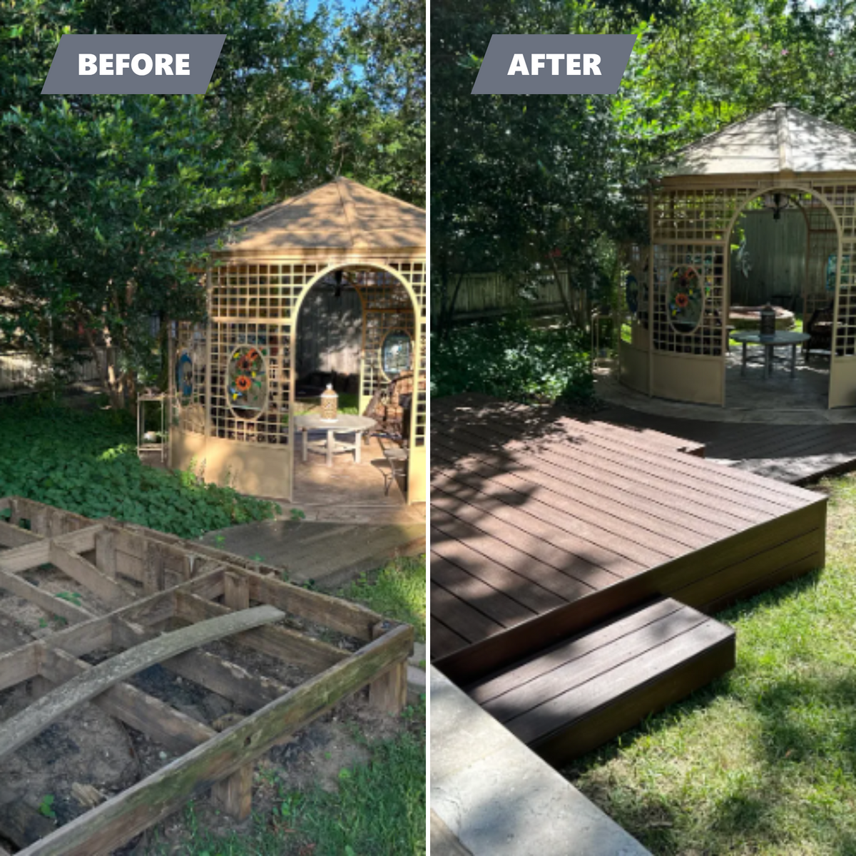 Deck Installation for Timberline Deck & Patio in Covington, TX